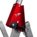 PLS-COMPACT | Escalera plegable con amplia plataforma y altura regulable