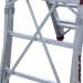 PLS-COMPACT | Escalera plegable con amplia plataforma y altura regulable