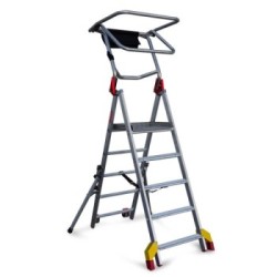 Escalera profesional PL-COMPACT con plataforma | Faraone