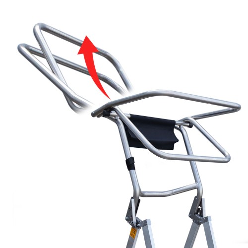 Escalera profesional PL-COMPACT con plataforma | Faraone