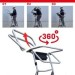 PL-COMPACT | Escalera plegable con amplia plataforma de trabajo