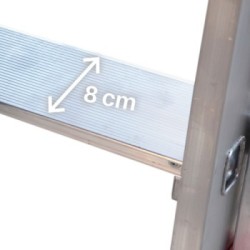 Escalera profesional PL-COMPACT con plataforma | Faraone