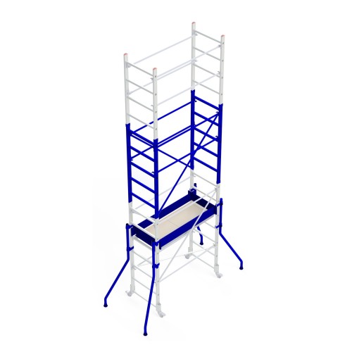 Pack 2 RAPIDO 140 | Andamio de aluminio con ruedas 140x60 cm