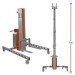 HW-BIGEL | Elevador eléctrico de materiales en aluminio. H máx. hasta 6 m. Capacidad máx. hasta 300 kg.