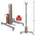 HW-BIGEL | Elevador eléctrico de materiales en aluminio. H máx. hasta 6 m. Capacidad máx. hasta 300 kg.