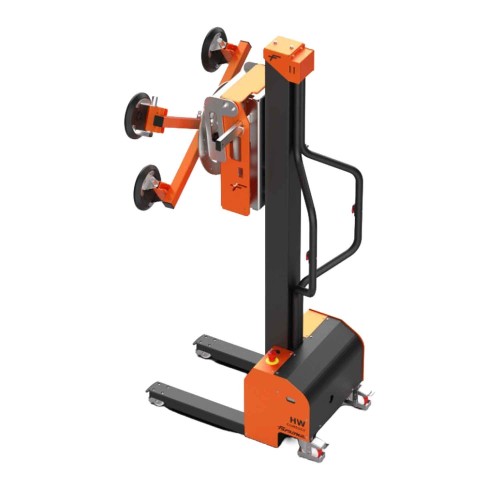 HW-COMPACT-V | Elevador eléctrico para vidrio o paneles. H máx. 2,29 m. Capacidad máx. 100 kg