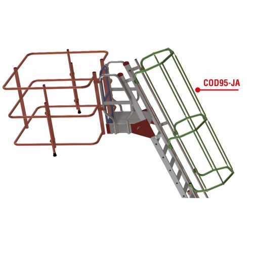 COD95-JA | Jaula de ascenso de seguridad COD95-B