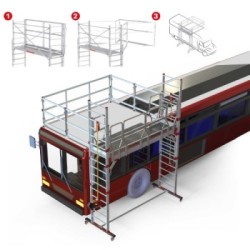 TSA320-P | Barandilla de protección perimetral para TSA320