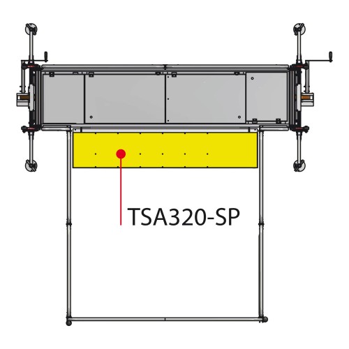 TSA320-SP | Panel lateral ajustable para TSA320