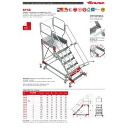 S-CANCF80 | Cancela de seguridad frontal de 80 cm. para SY45 y SG45