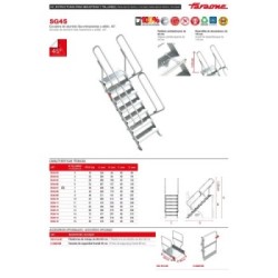 S-CANCF80 | Cancela de seguridad frontal de 80 cm. para SY45 y SG45