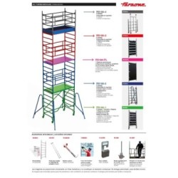 RS-RPS | Poste para montaje en seguridad del parapeto para RAPIDOS SUPER