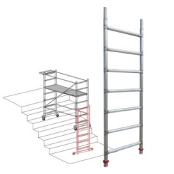 RS180-6 | Lateral de 100x190 cm para trabajar en escalinatas para RAPIDO SUPER 180