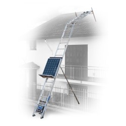 Elevador eléctrico HW-SUPER de materiales en tejados. H. máx. hasta 23,8 m. Capacidad máxima 199 kg. | Faraone