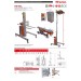 HW-SEL | Elevador eléctrico de materiales en aluminio. H. hasta 4 m. Capacidad máx. hasta 250 kg.