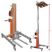HW-S | Elevador manual de materiales en aluminio. H máx. hasta 4 m. Capacidad máx. 250 kg.