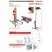 HW-S | Elevador manual de materiales en aluminio. H máx. hasta 4 m. Capacidad máx. 250 kg.
