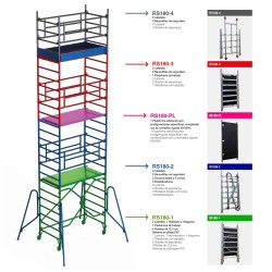 RS180-PL | Plataforma con trampilla de 100x180 cm para RAPIDO SUPER 180