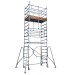 RAPIDO SUPER 180 | Andamio plegable con ruedas y plataforma 100x180cm.