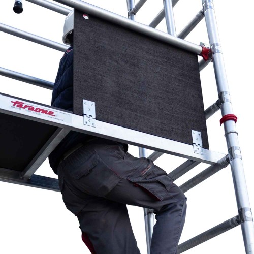 RAPIDO SUPER 180 | Andamio plegable con ruedas y plataforma 100x180cm.