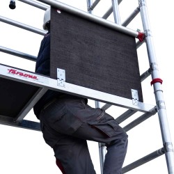 RAPIDO SUPER 180 | Andamio plegable con ruedas y plataforma 100x180cm.