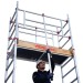 RAPIDO SUPER 160 | Andamio plegable con ruedas y plataforma 160x75cm.