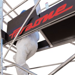 RAPIDO 140 | Andamio de aluminio con ruedas 140x60 cm