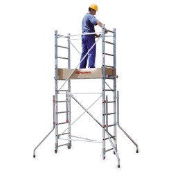 RAPIDO 140 | Andamio de aluminio con ruedas 140x60 cm