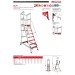 ALFI | Escalera con plataforma y barandilla de seguridad de fibra de vidrio