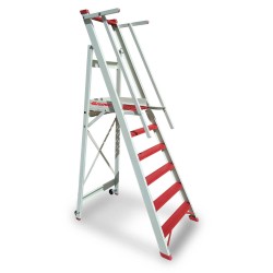 Escalera de fibra de vidrio PL-FIBRA Faraone | Plataforma aislante profesional