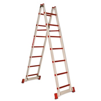 Escalera de doble subida de fibra de vidrio 2TFVT Faraone | Aislante