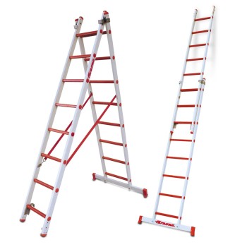 Escalera multiuso de fibra de vidrio 2TFVC Faraone | Uso eléctrico