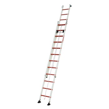 Escalera extensible de fibra de vidrio 2TFV/EC Faraone | Aislante eléctrica