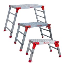 Plataforma de trabajo plegable PLAF Faraone | Aluminio profesional