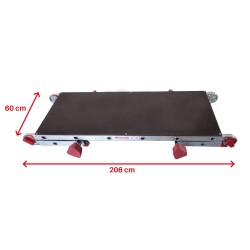 Plataforma de trabajo plegable PLA Faraone | Profesional EN 131-4
