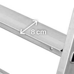 Plataforma de trabajo plegable PLA Faraone | Profesional EN 131-4