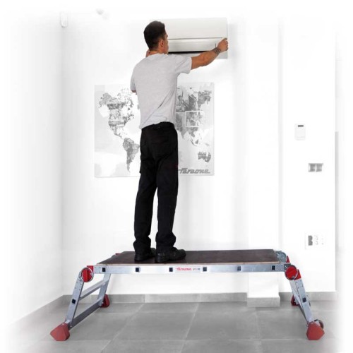 Plataforma de trabajo plegable PLA Faraone | Profesional EN 131-4