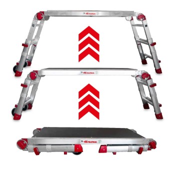 Plataforma de trabajo profesional PLAT regulable en altura | Faraone