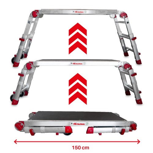 Plataforma de trabajo profesional PLAT regulable en altura | Faraone