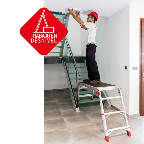 Plataforma de trabajo profesional PLAT regulable en altura | Faraone