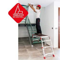 Plataforma de trabajo profesional PLAT regulable en altura | Faraone