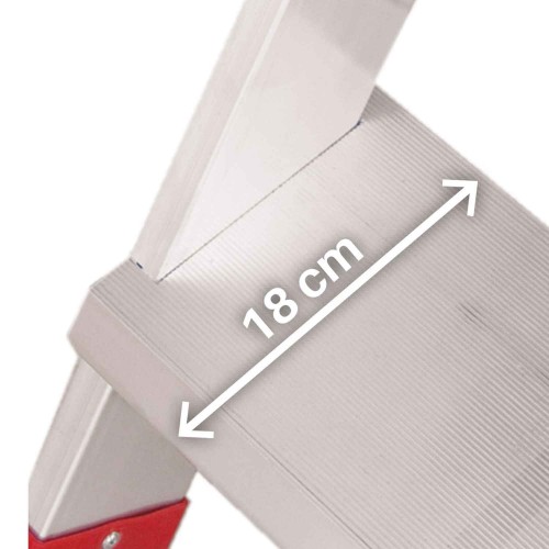 Taburete profesional CM de aluminio para industria | Faraone