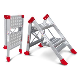 Taburete profesional SGP de alta seguridad en aluminio | Faraone
