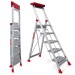 SGP | Taburete de alta seguridad en aluminio