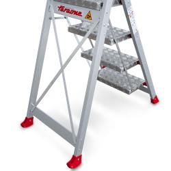 Taburete profesional SGP de alta seguridad en aluminio | Faraone