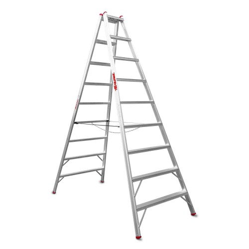 Escalera agrícola T800 de doble subida en aluminio | Faraone
