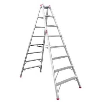 Escalera agrícola T800 de doble subida en aluminio | Faraone