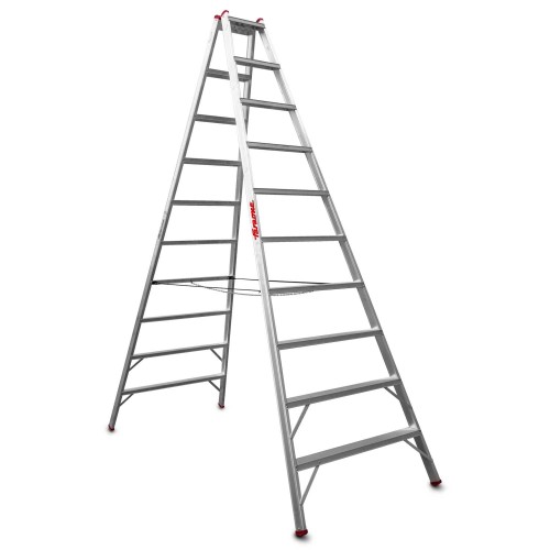 Escalera agrícola T800 de doble subida en aluminio | Faraone