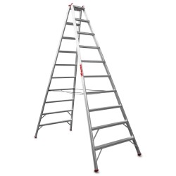 Escalera agrícola T800 de doble subida en aluminio | Faraone