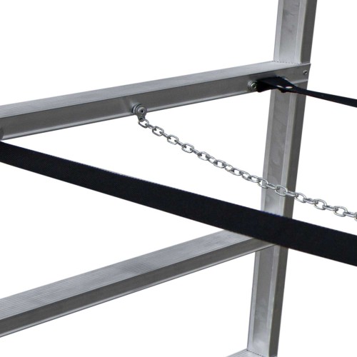 Escalera agrícola T800 de doble subida en aluminio | Faraone